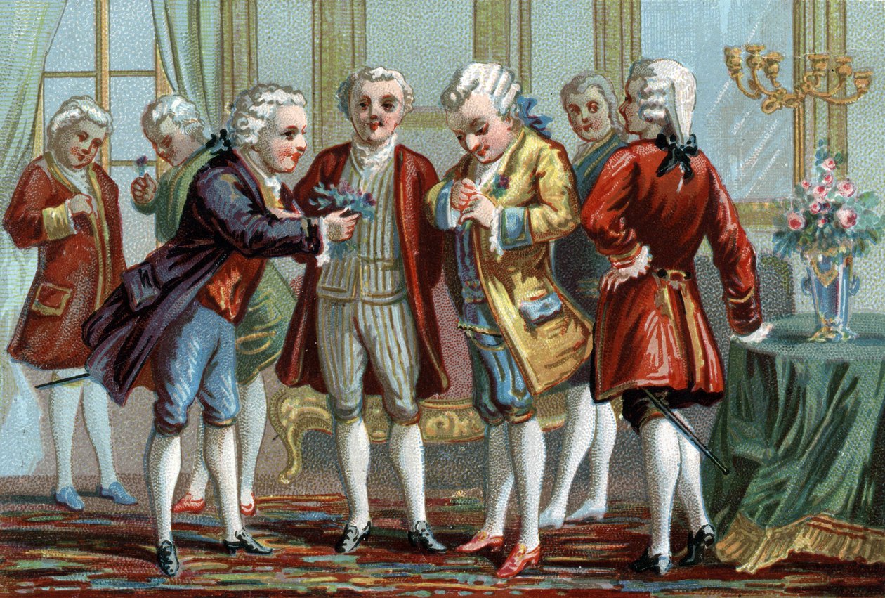 Antoine Augustin Parmentier (1737-1813), francuski aptekarz wojskowy i agronom importował ziemniaki do Francji w 1785 roku. autorstwa French School
