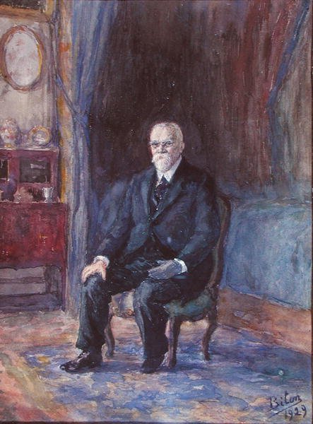 Antoine Beclere (1856-1939) 1929 (olej na płótnie) autorstwa French School
