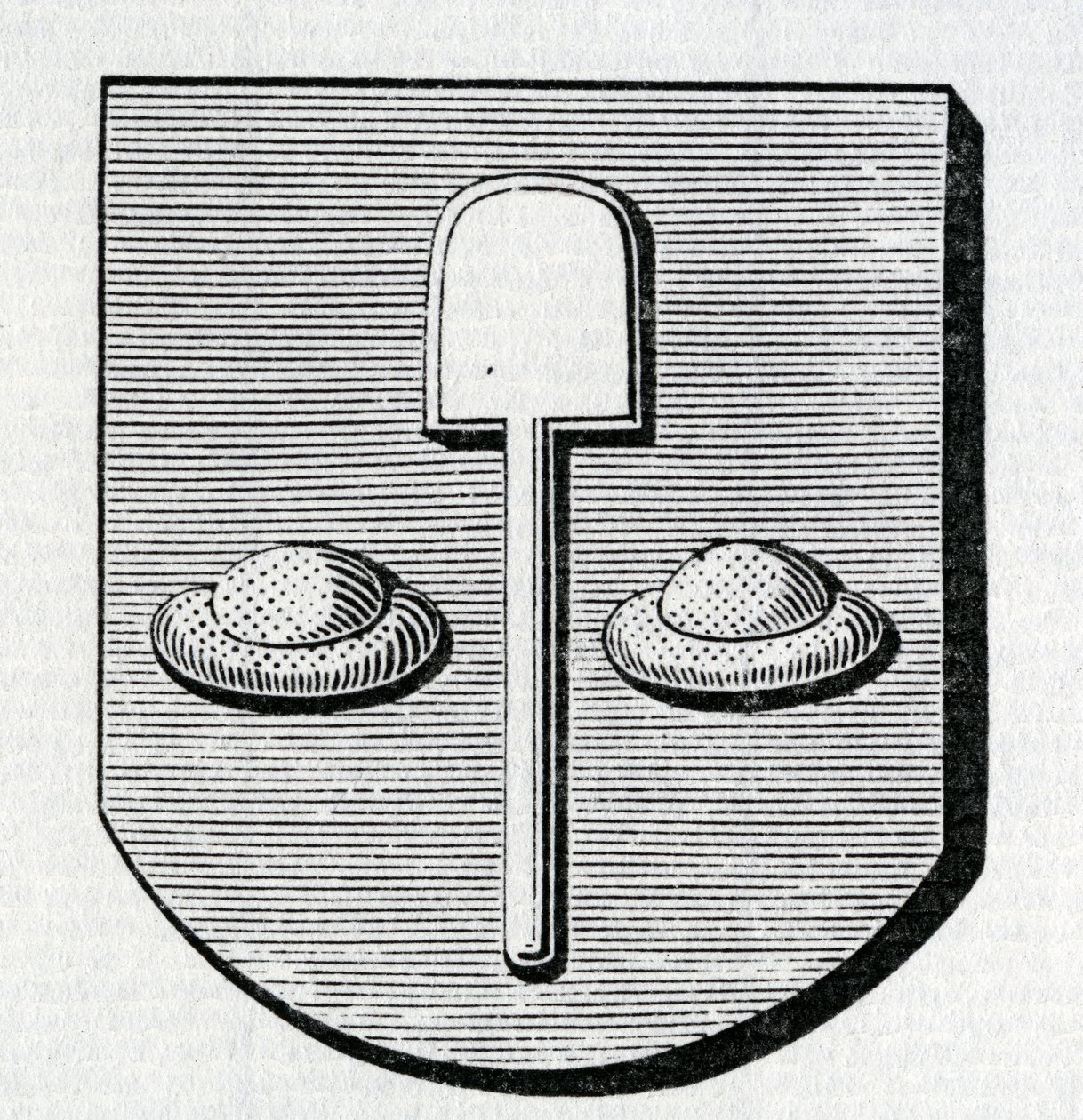 Ramiona Gildii Cukierniczej z Bordeaux autorstwa French School