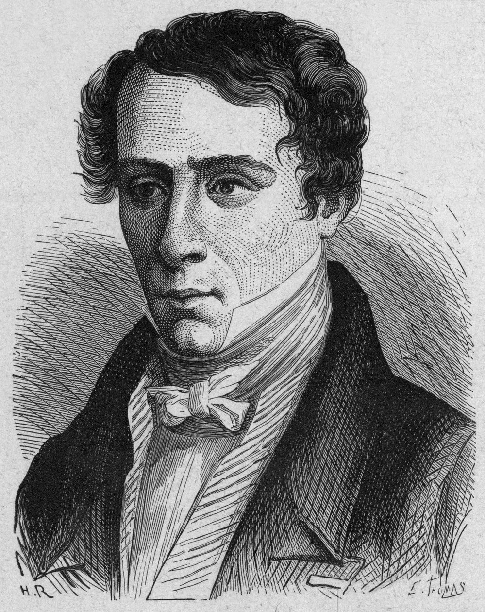 Augustin Fresnel (rycina) autorstwa French School