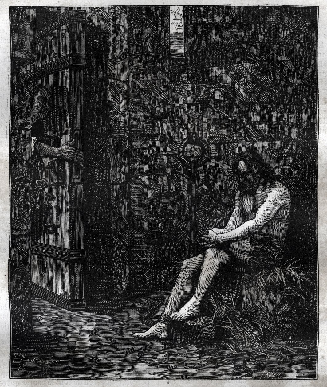 Balufeau uwięziony w Bastylii przez Ludwika XIII - Ludwik XIII (1601-1643) zadowolił się umieszczeniem Jacques