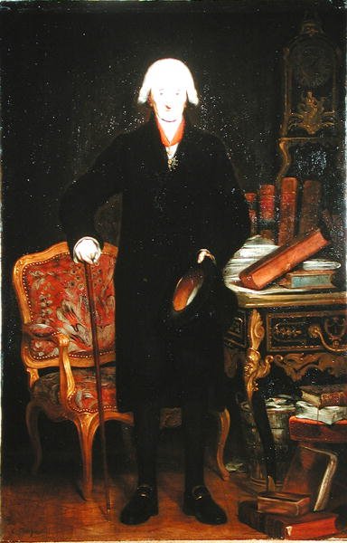 Baron Antoine Portal (1742-1832) (olej na płótnie) autorstwa French School