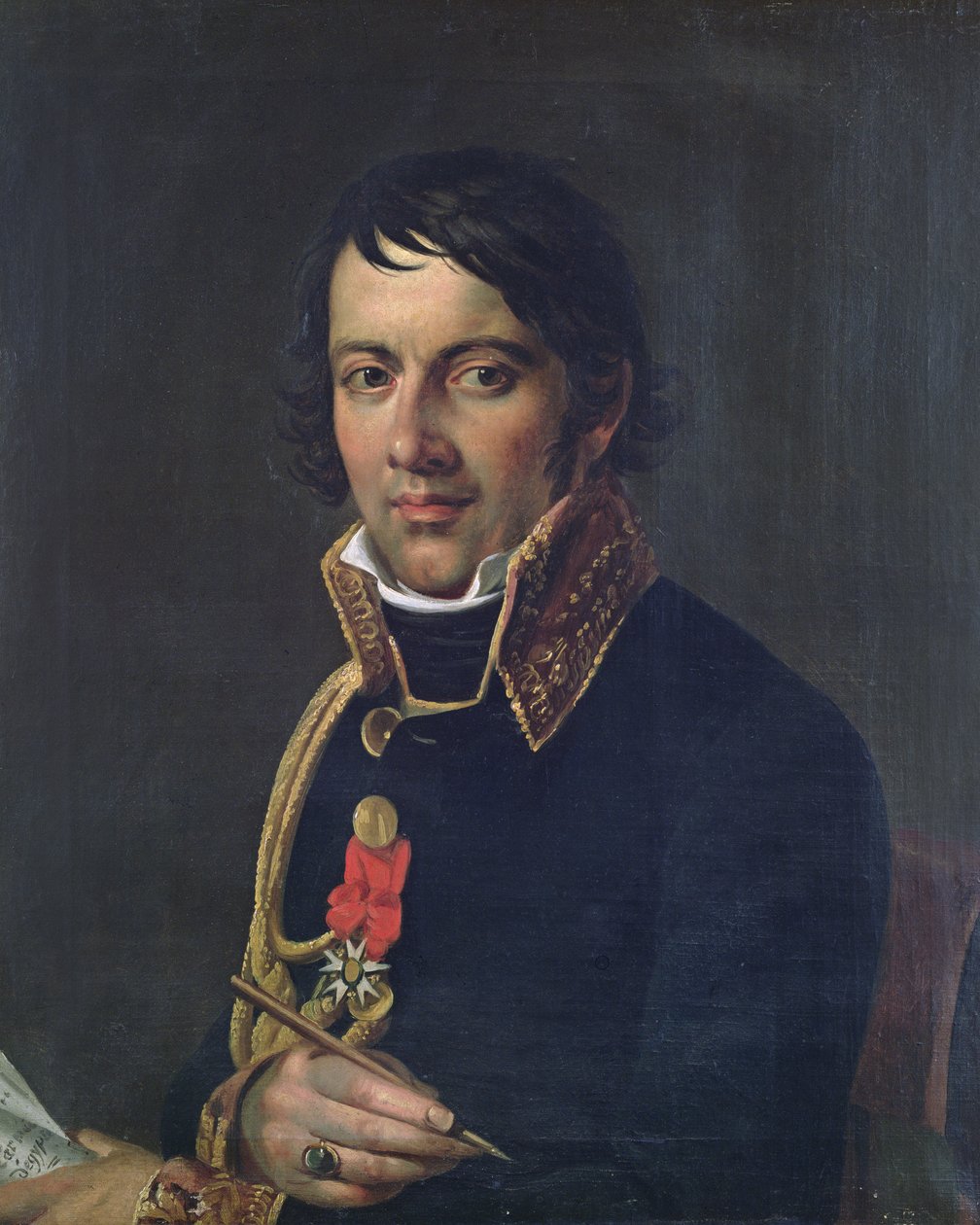Baron Jean Dominique Larrey (1766-1842) autorstwa French School