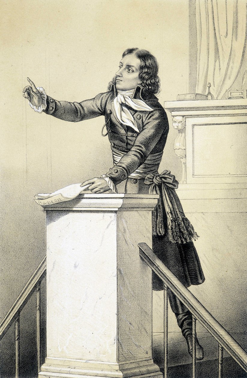 Barrère - w „”Galeria Historyczna Rewolucji Francuskiej”” Albert Maurin autorstwa French School