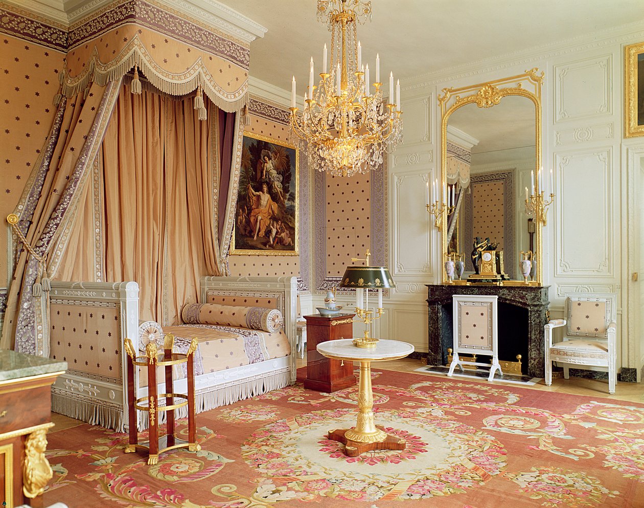 Sypialnia w Grand Trianon autorstwa French School