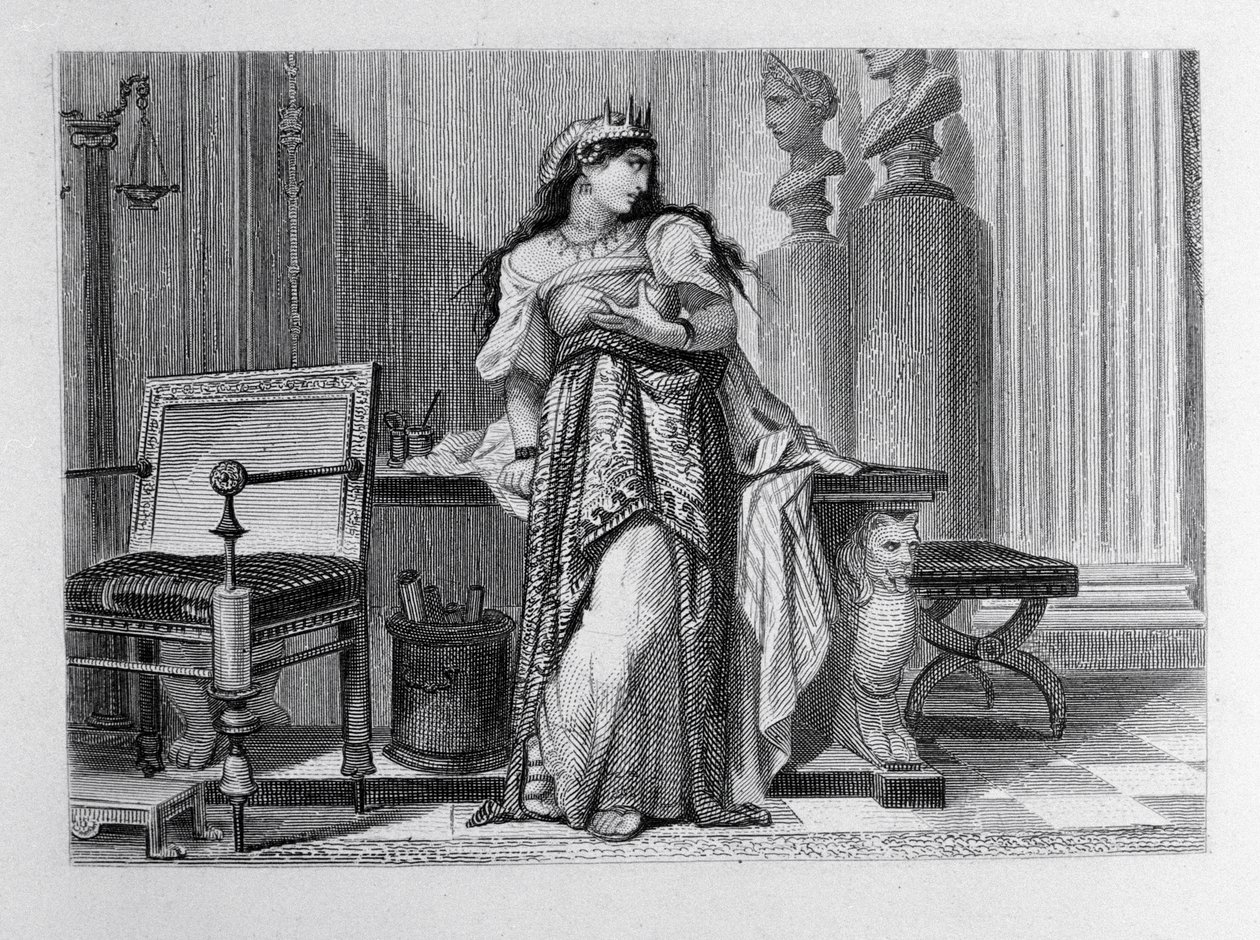 Berenice, ilustracja do Berenice autorstwa Jeana Racine