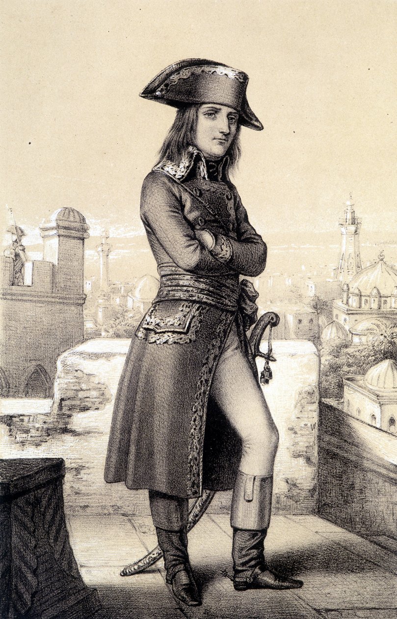 Bonaparte - w „Galeria Historyczna Rewolucji Francuskiej” Alberta Maurina autorstwa French School