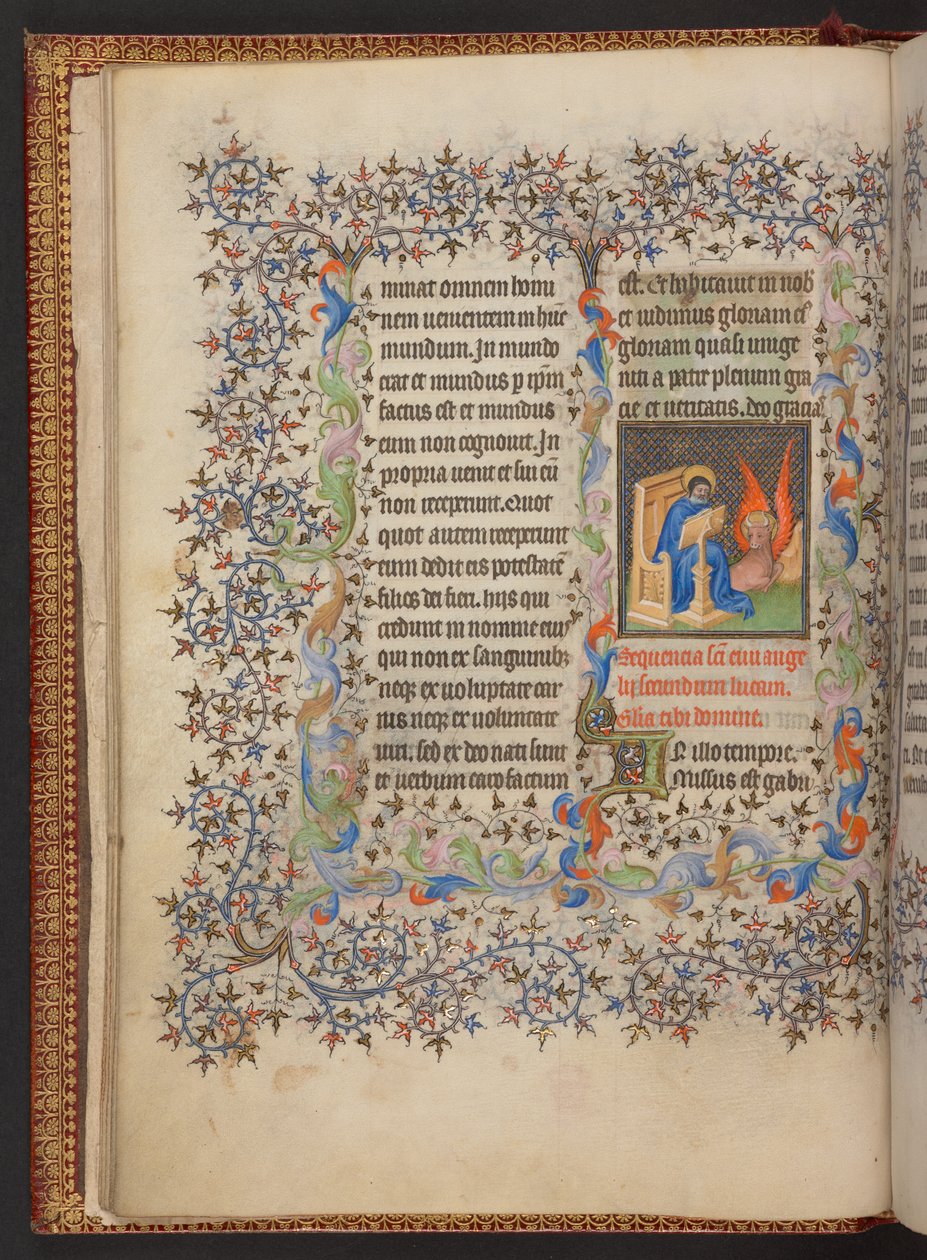 Księga godzin, dodaj MS 32454 f.9v, Francja autorstwa French School
