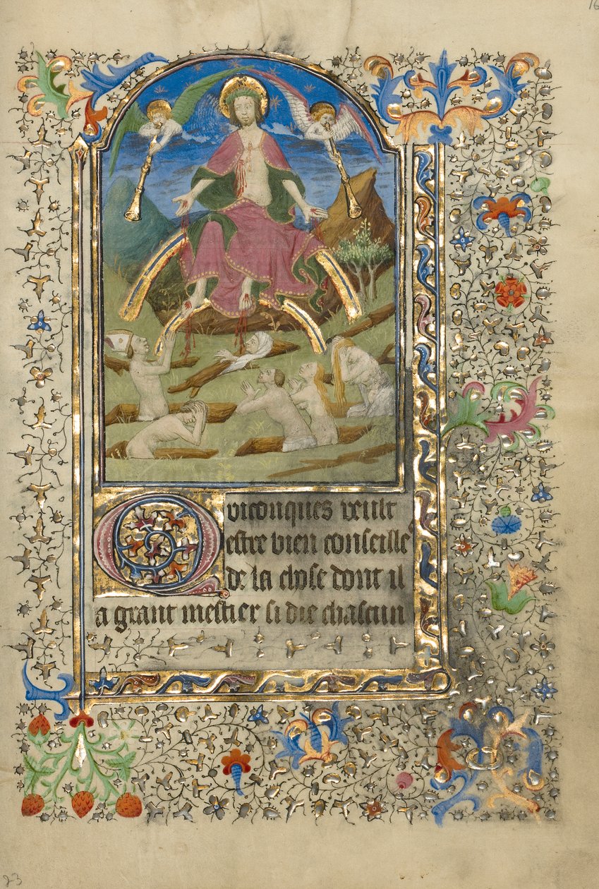 Księga godzin, ok.1420-30 autorstwa French School