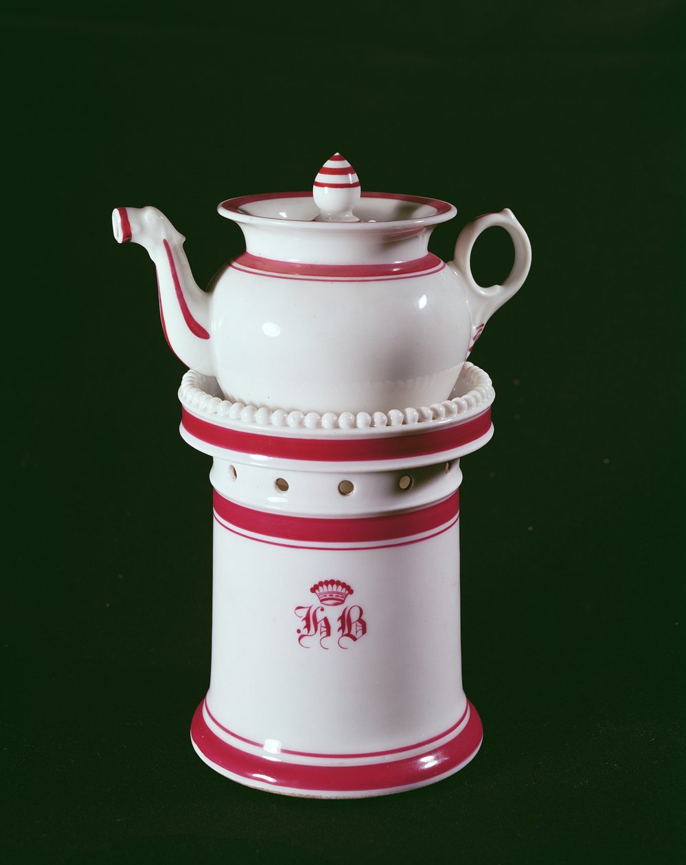 Kawiarnia należąca do Honore de Balzac (1799-1850) (porcelana) autorstwa French School