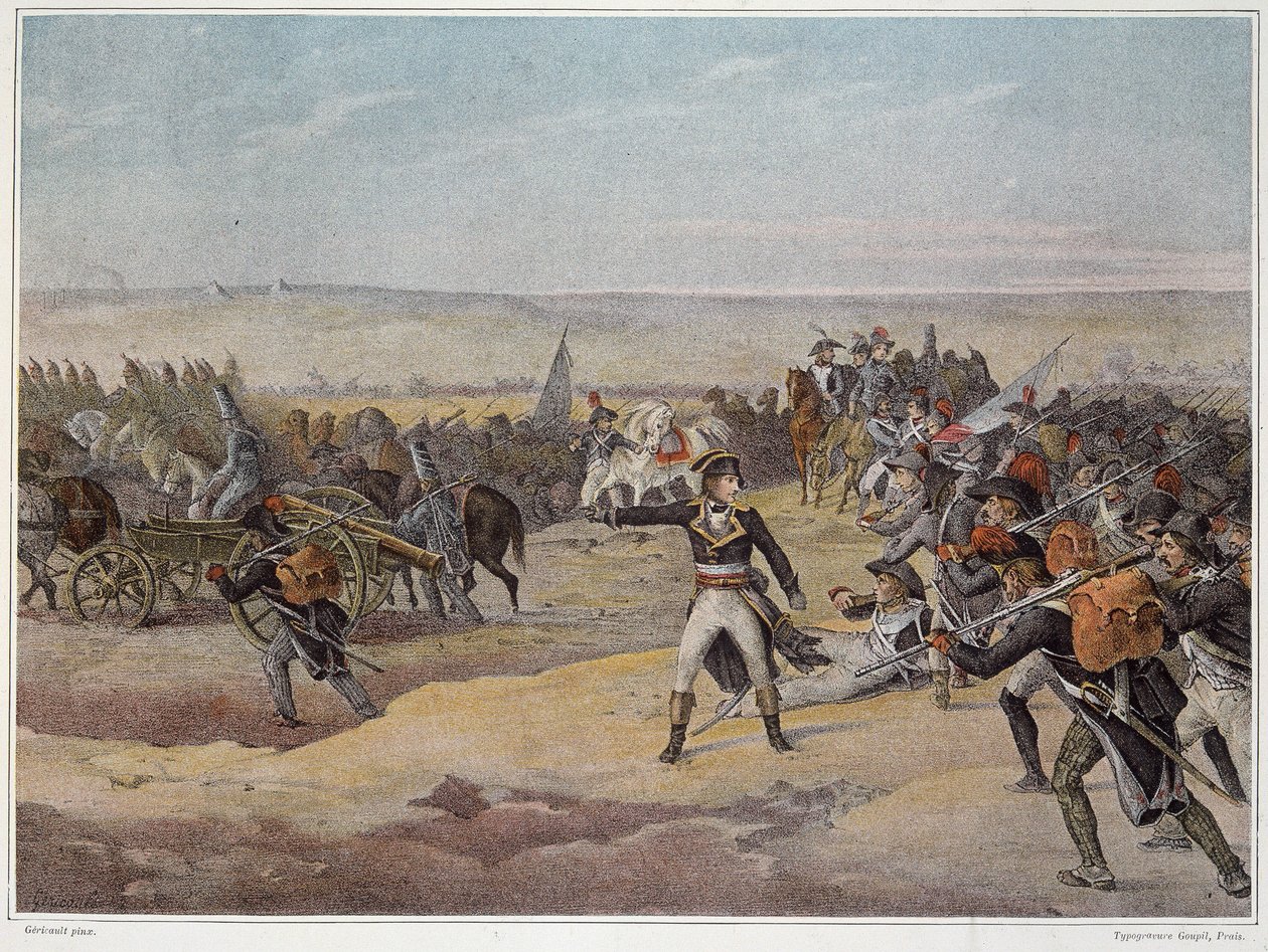 Kampania (wyprawa) Egiptu (1798-1801), Armee Orientu: Przejdź przez pustynię. 1798. autorstwa French School