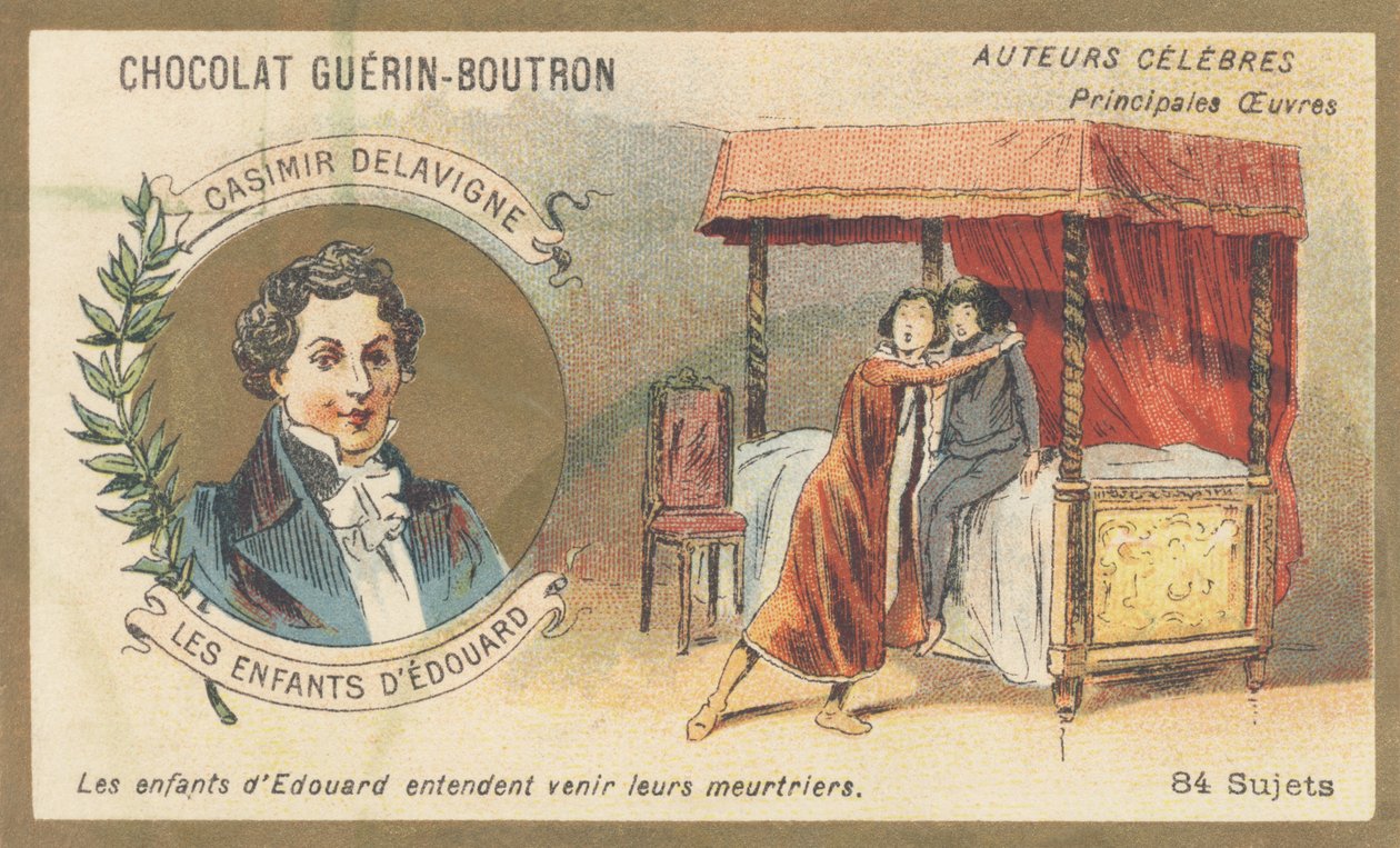 Casimir Delavigne (1793-1843), francuski poeta i dramaturg, autor „Les enfants d