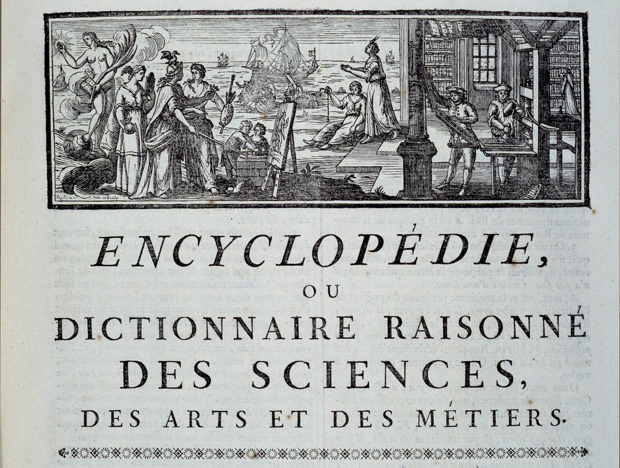 Kierownik oddziału Encyklopedii Diderota i Alemberta autorstwa French School