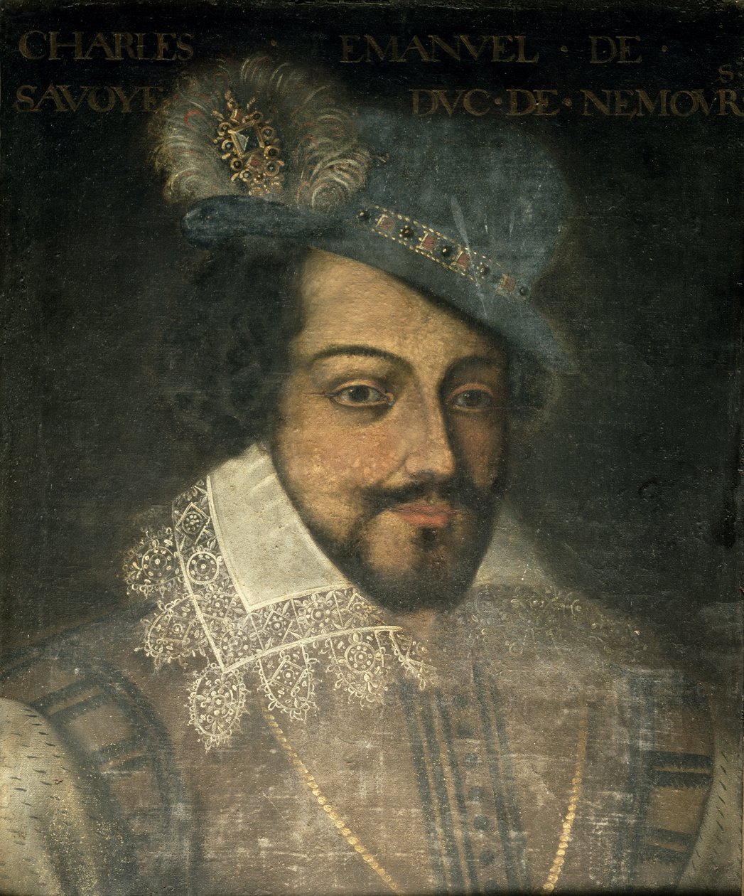 Karol Emanuel Sabaudii (1547-95) autorstwa French School