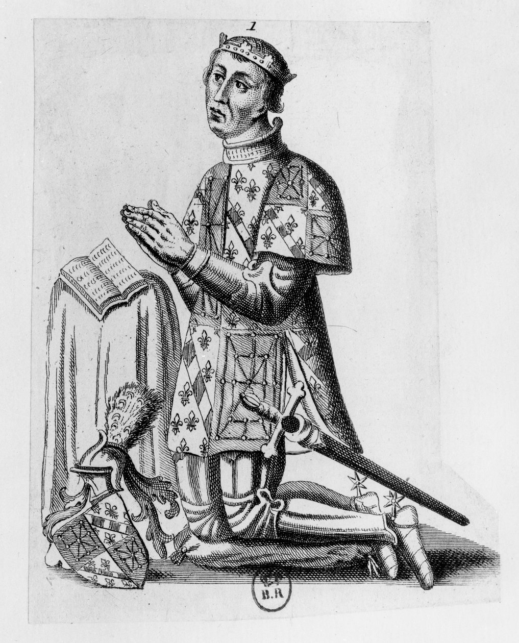 Karol II, Zły, król Nawarry autorstwa French School