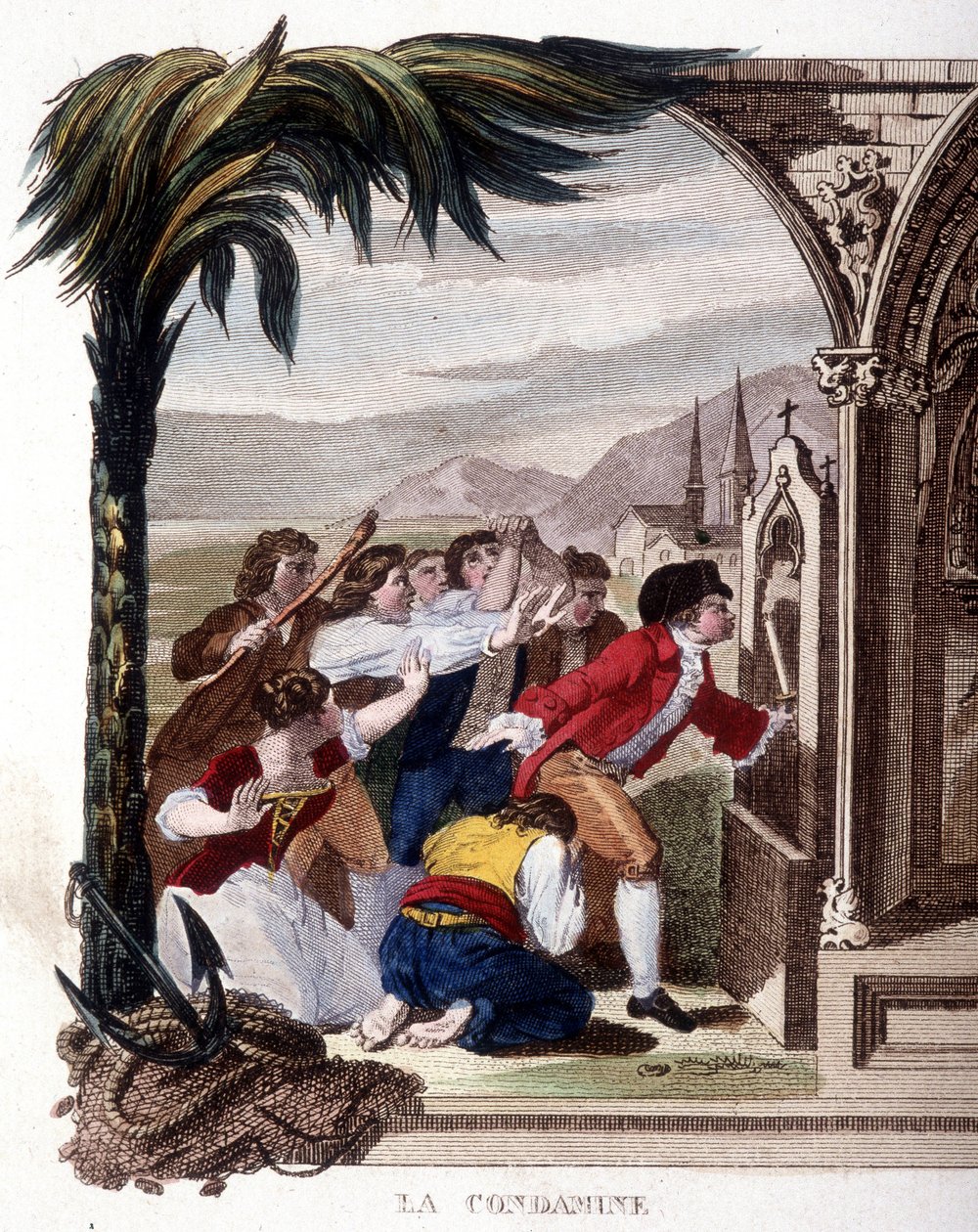 Charles Marie La Condamine (1701 - 1774) autorstwa French School