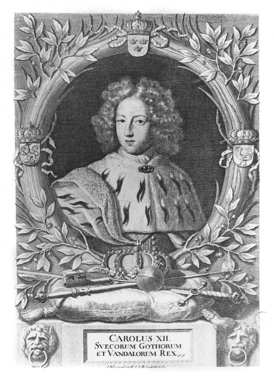 Karol XII, król Szwecji autorstwa French School