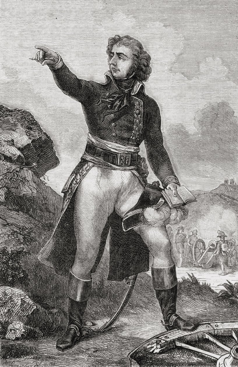 Чарльз XIV (1763-1844) Швед, Норвегийн хаан (1818-44) Понте Корвогийн хунтайж, Луис Бланк (1811-82) 1847-62 оны "Франсезын түүх" зохиолоос autorstwa French School