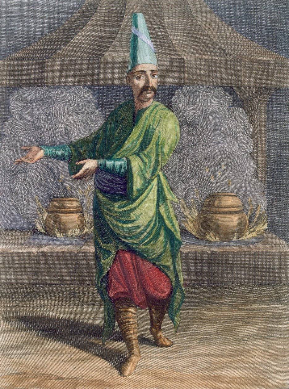 Szef kuchni Grand Seigneur, Pałac Topkapi autorstwa French School