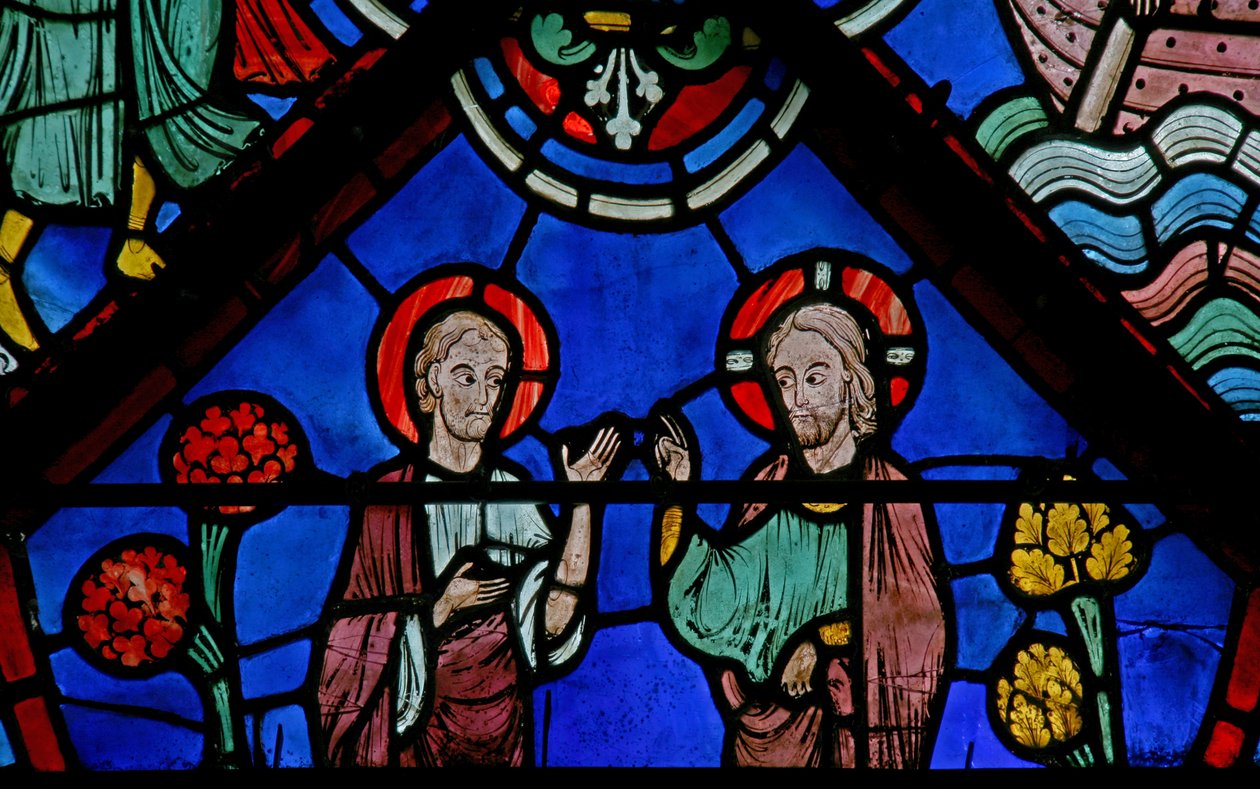 Chrystus powołuje św. Tomasza (w23) autorstwa French School