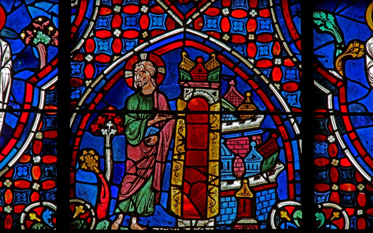 Chrystus wyjaśnia swoje liczne rezydencje (w0) autorstwa French School
