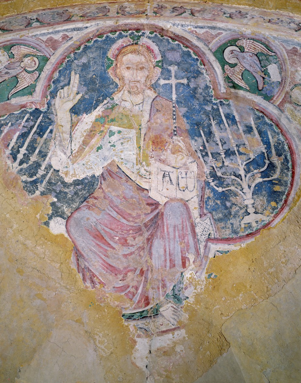 Chrystus w majestacie, z krypty autorstwa French School