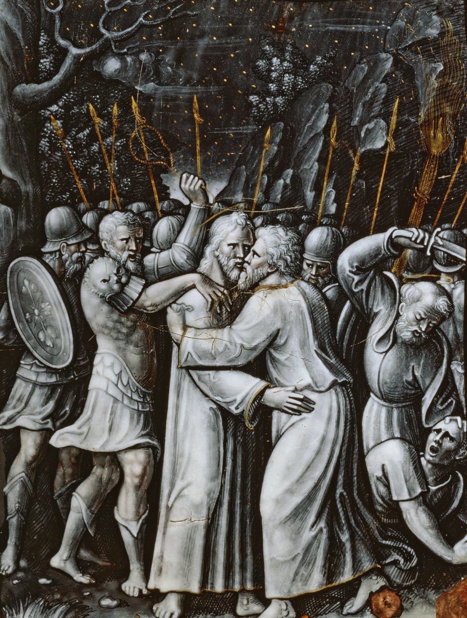 Chrystus w Ogrodzie Getsemani, Limoges, połowa XVI w. (emalia) autorstwa French School