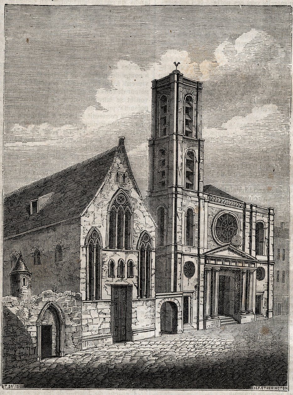 Kościół Saint-Jacques-du-Haut-Pas autorstwa French School