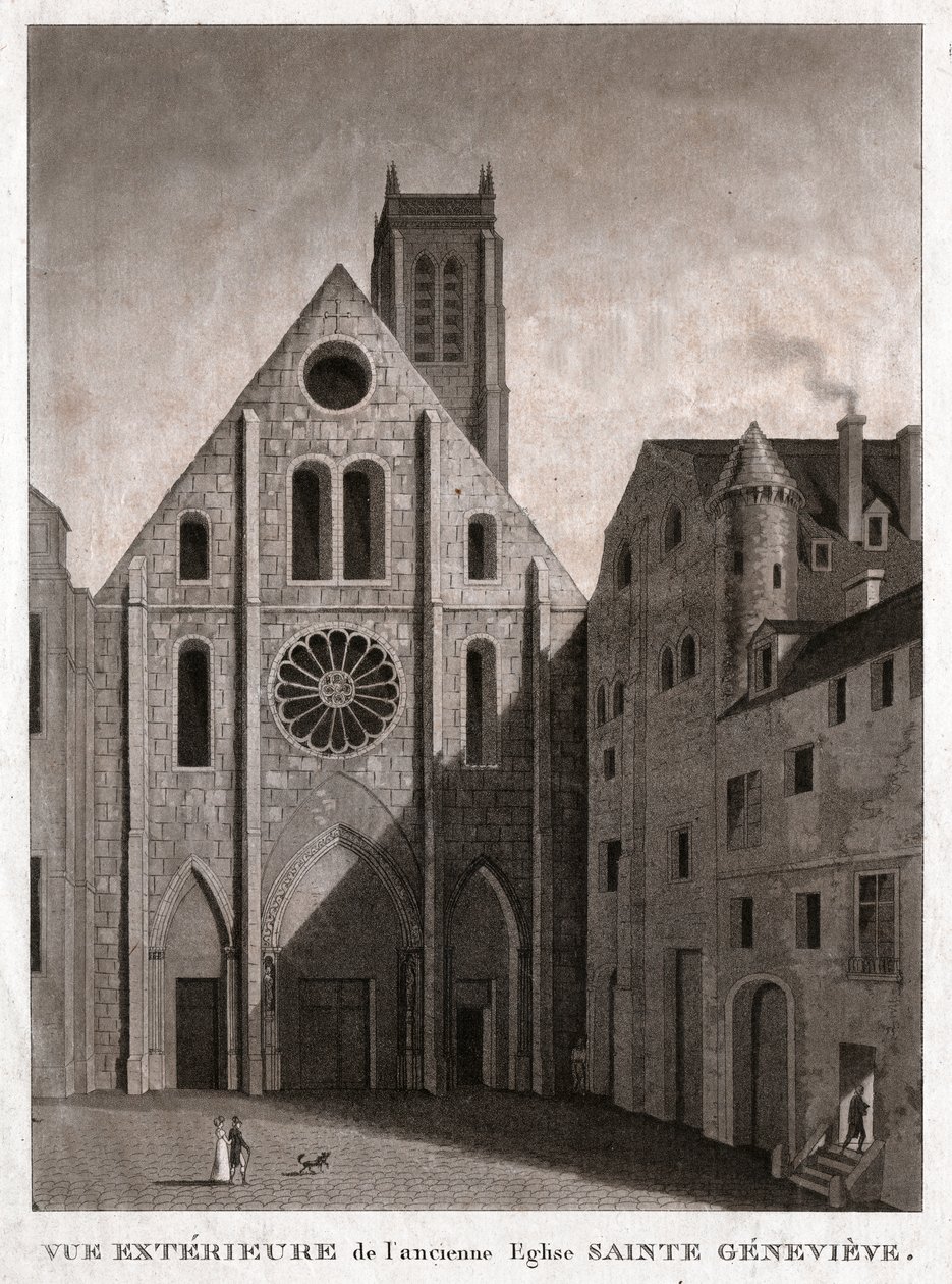 Kościół św. (grafika, ok. 1810) autorstwa French School