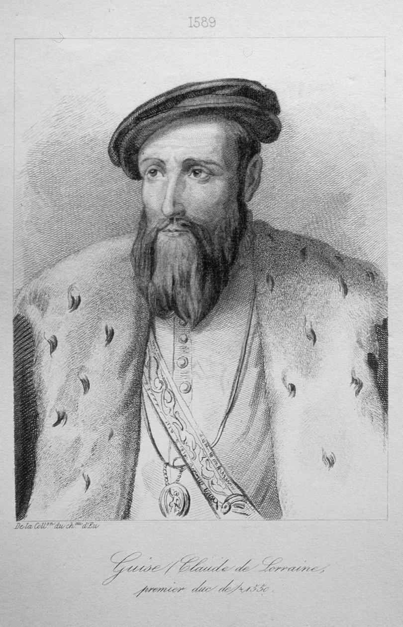 Claude de Lorraine, 1. książę Guise (1496-1550) autorstwa French School