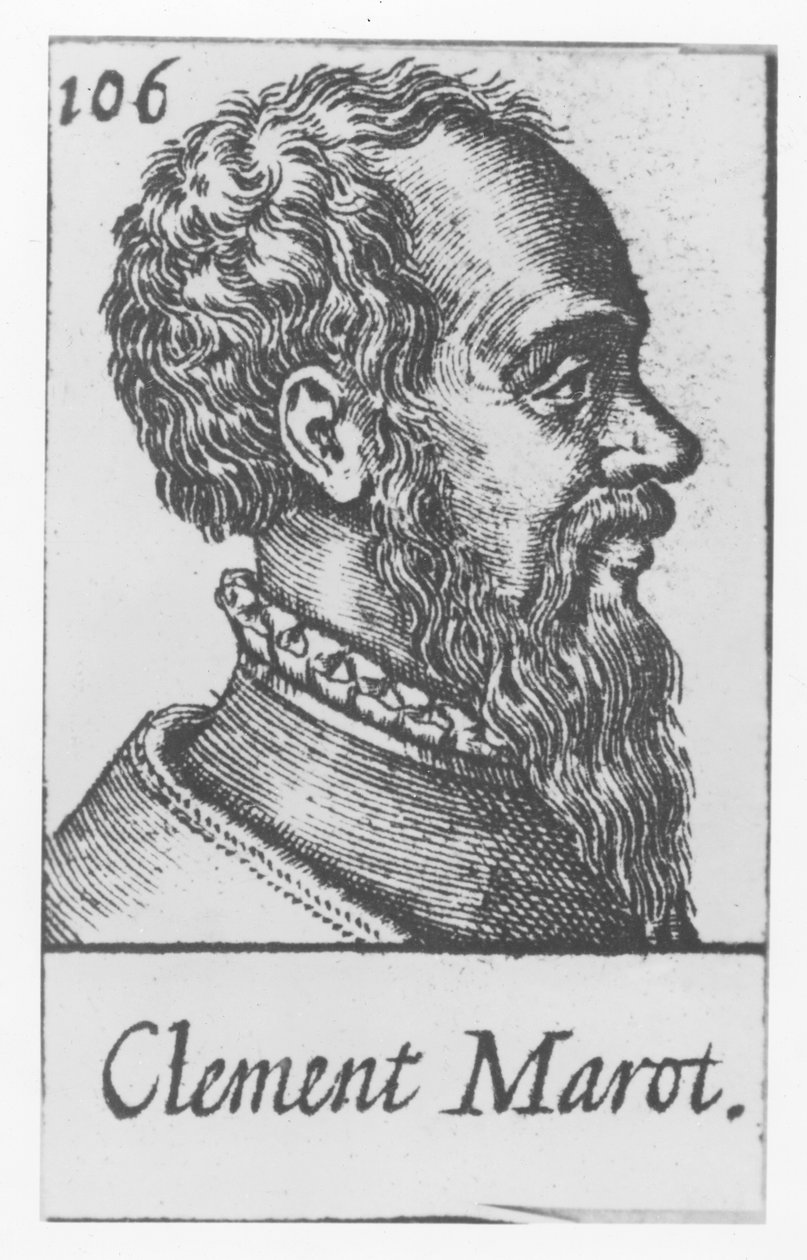 Klemens Marot (grafika) autorstwa French School