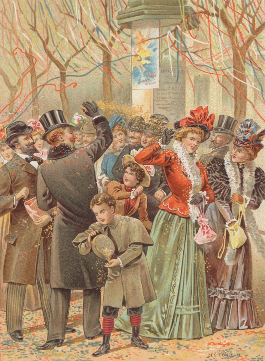 Konfetti (chromolit) autorstwa French School