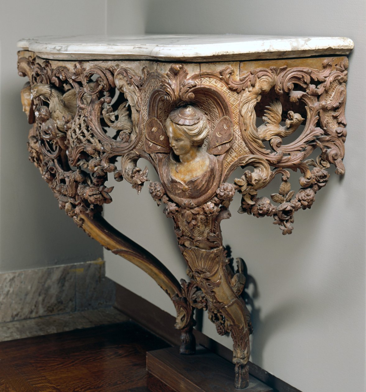 Konsola, c.1720 autorstwa French School