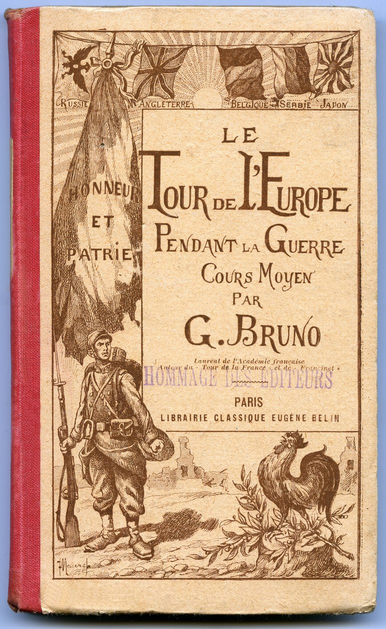 Okładka książki „Podróż po Europie w czasie wojny” G. Bruno autorstwa French School