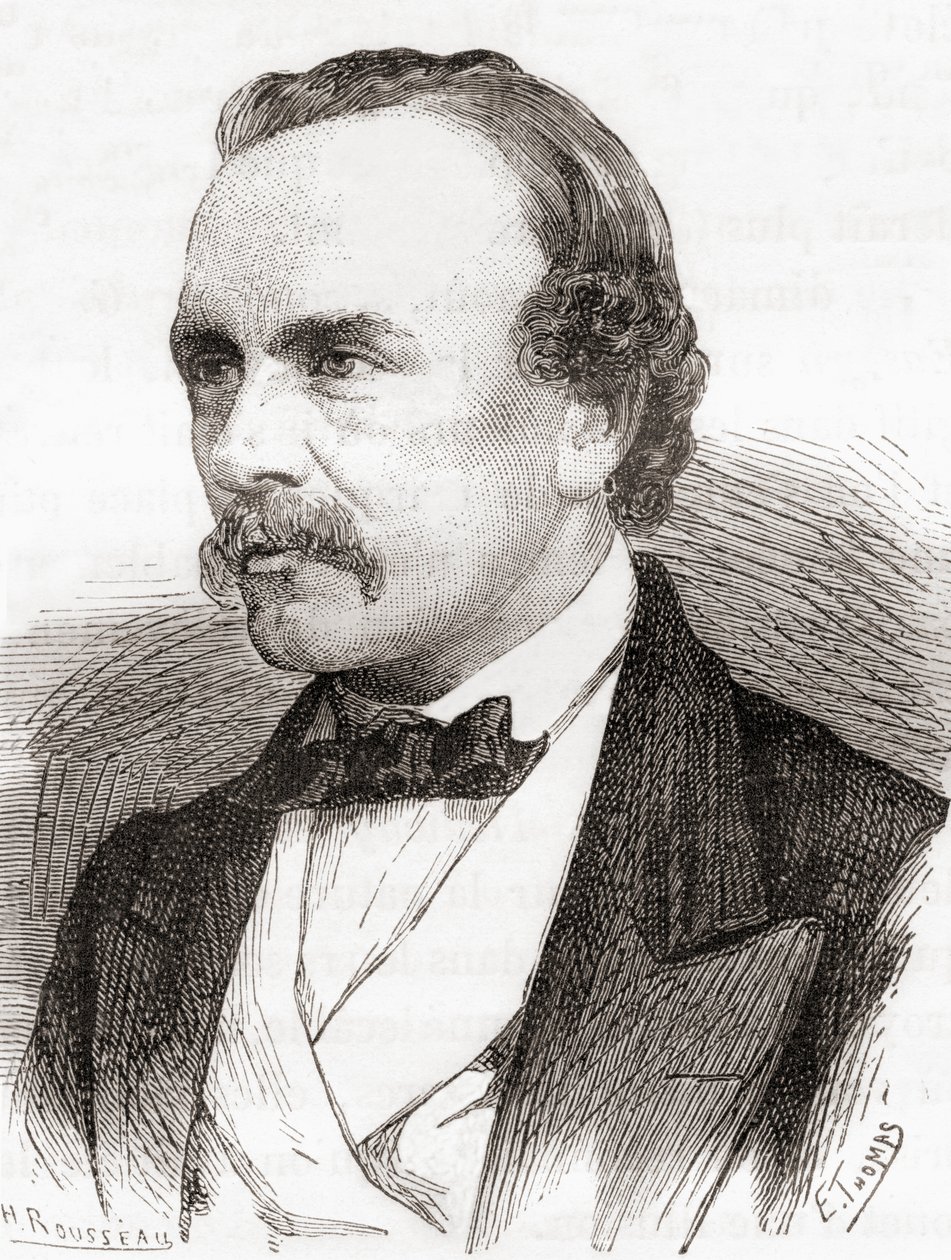 Cromwell Fleetwood "C.F." Varley, z Les Merveilles de la Science, opublikowanego ok. 1870 r. (rycina) autorstwa French School