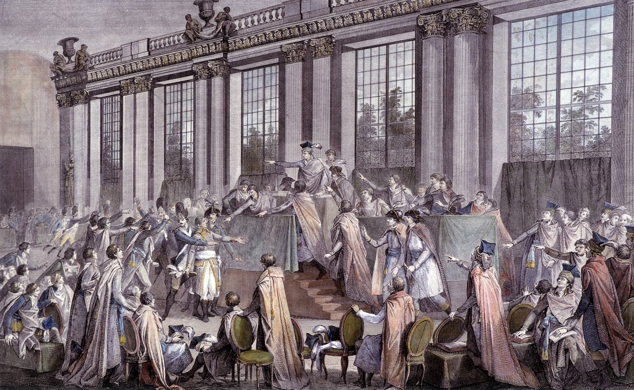 Dzień św. Chmury autorstwa French School