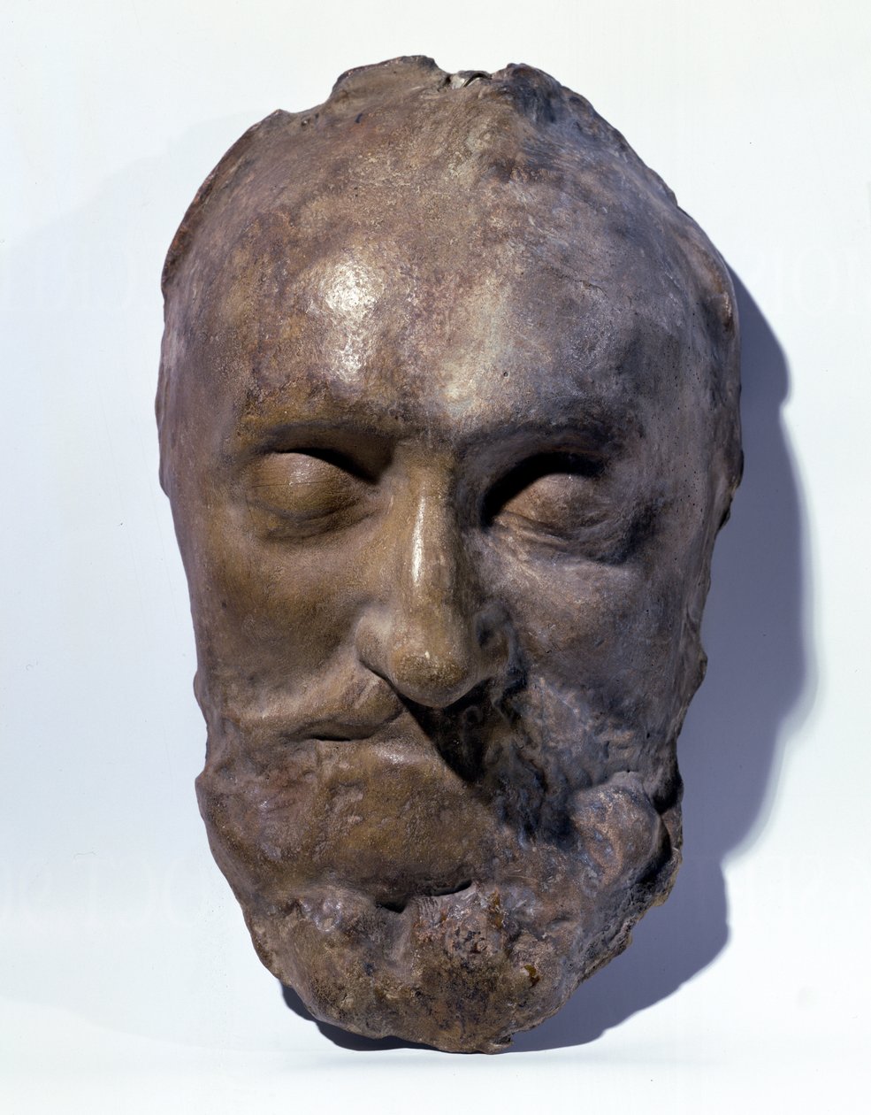 Maska pośmiertna Henryka IV (1553-1610) króla Francji (wosk) autorstwa French School
