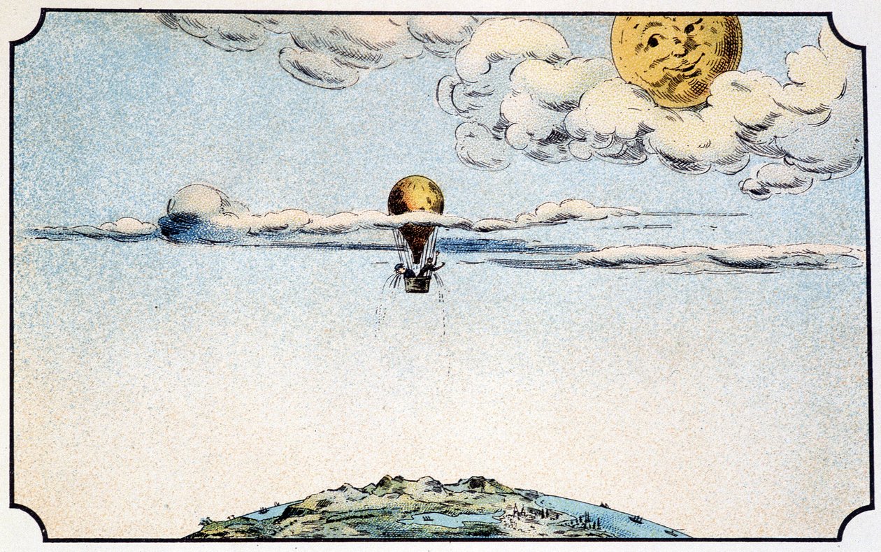 Wylot balonem na księżyc - w „Voyage dans la lune” A. z Ville-d