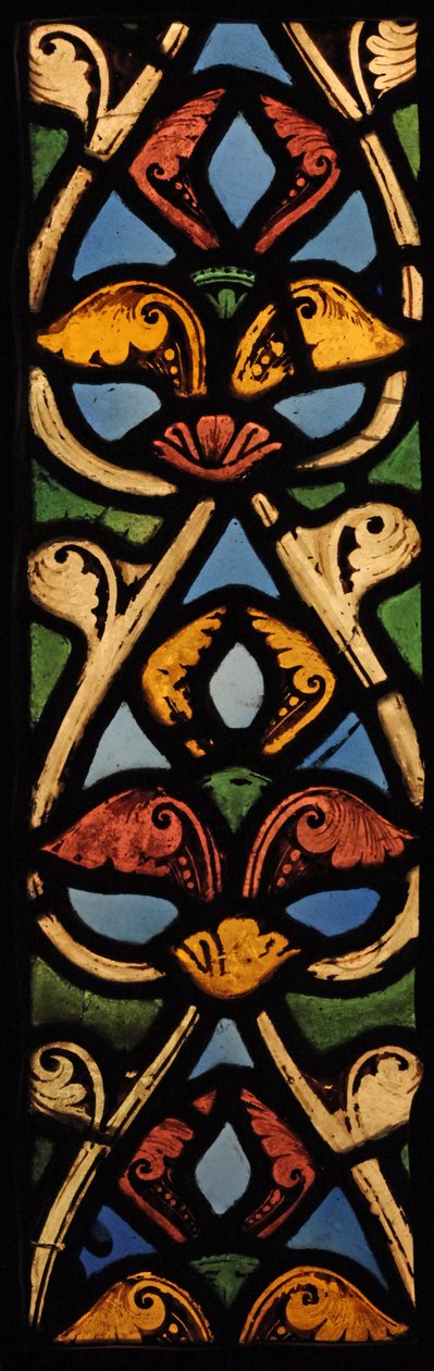 Przedstawiający panel graniczny (ex St Denis 1140-44?) autorstwa French School