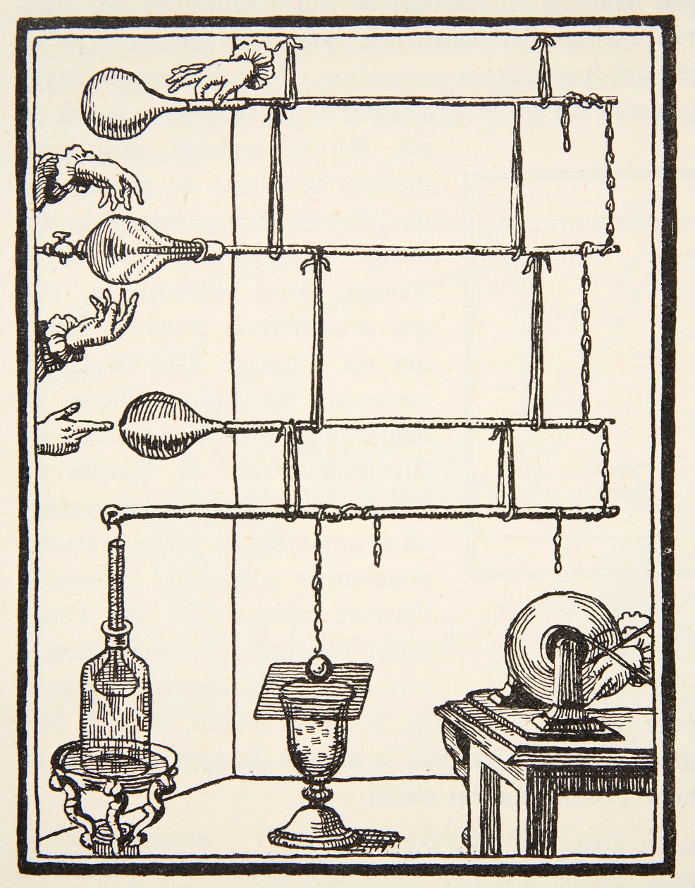 Descarges electriques dan lai rarefie, 1753, kopia Borisa Mestchersky