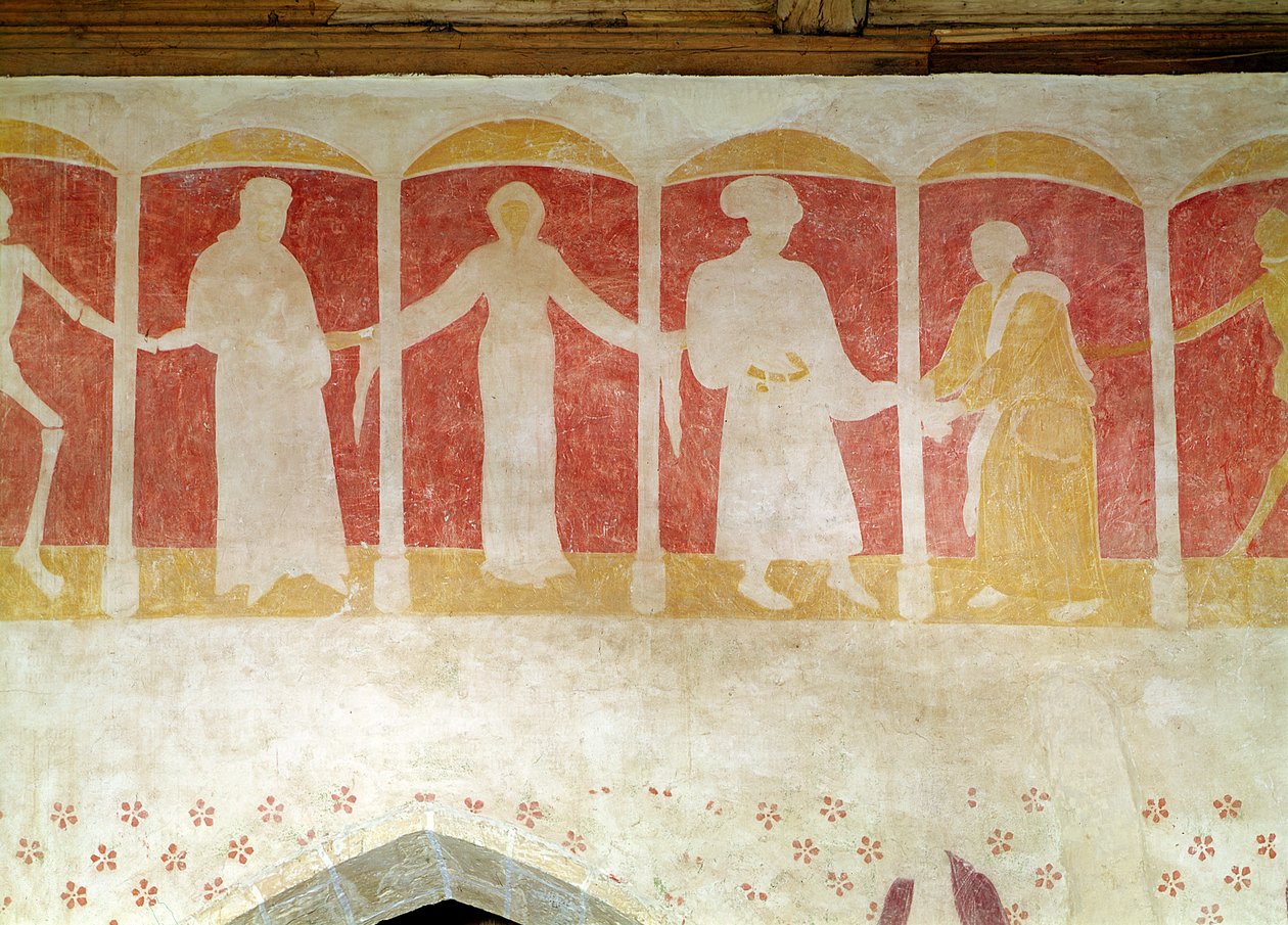 Szczegóły Tańca śmierci, ok. 1460 autorstwa French School