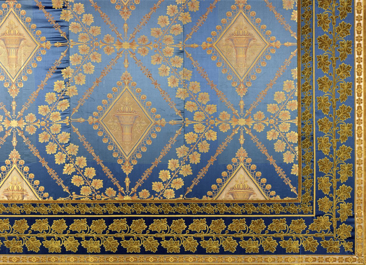 Fragment powieszenia, z Maison Chuard et Cie, Lyon autorstwa French School