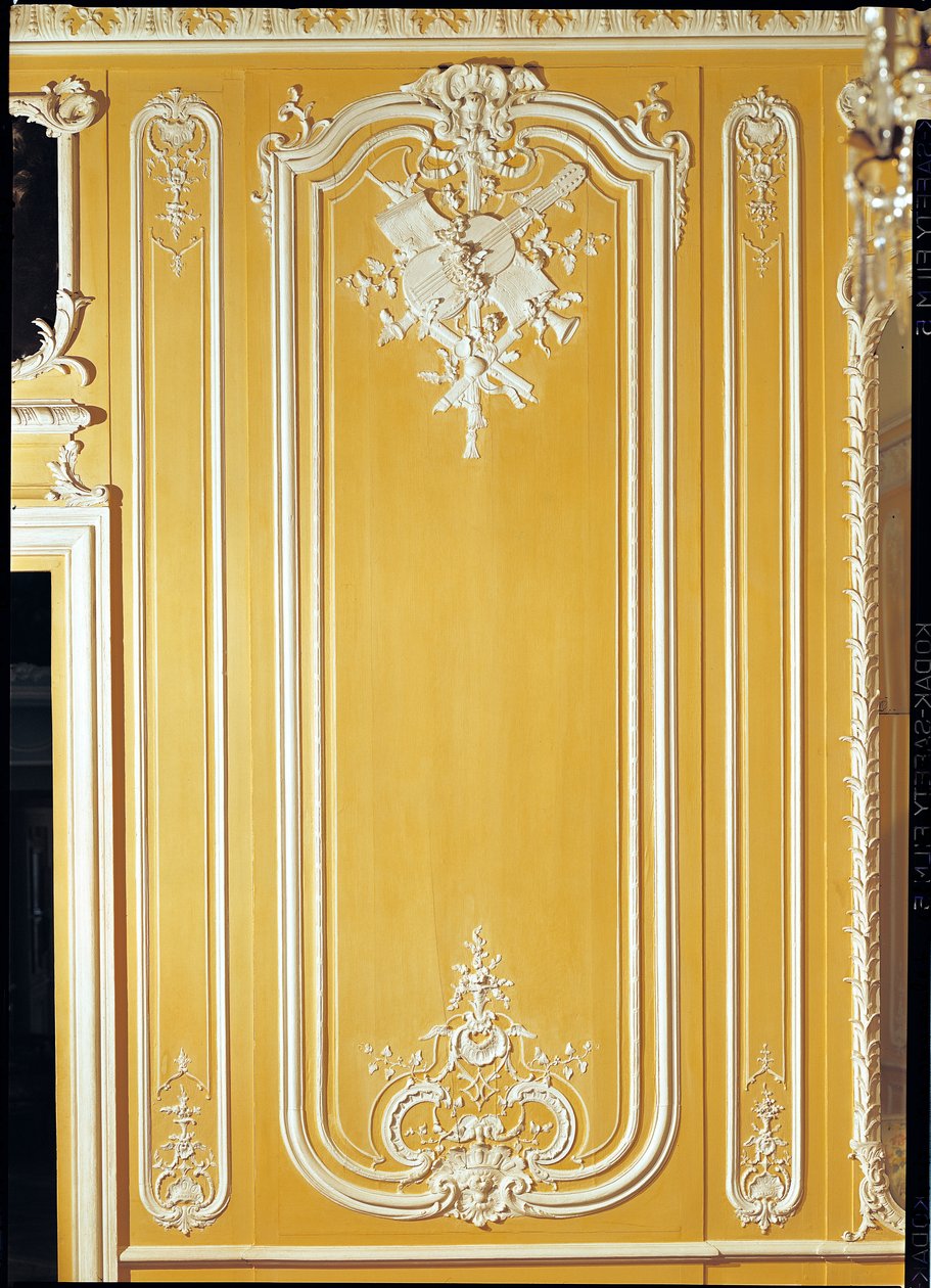 Fragment panelu z Pokoju Żółtego, Hotel des Stuart d