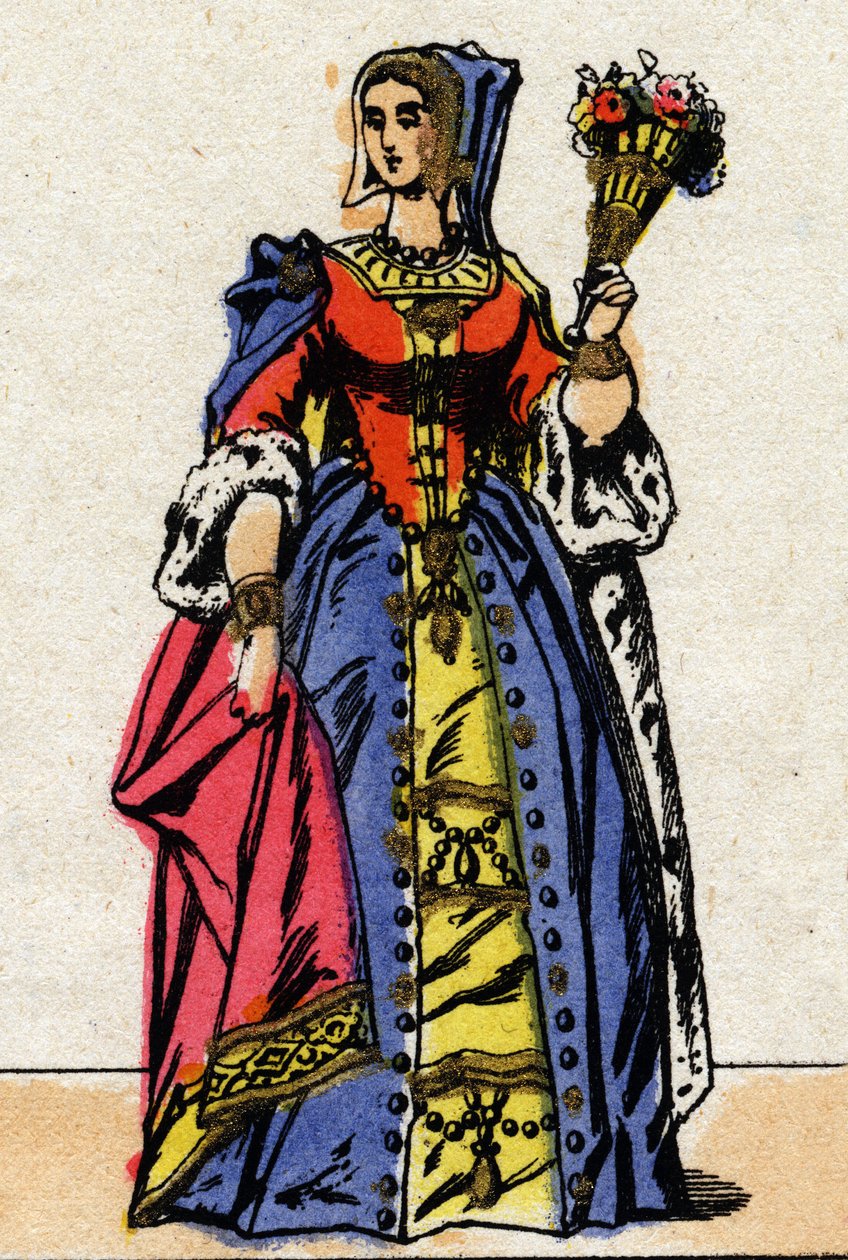 Dynastia Valois: Portret Marii Anglii (Mary Tudor autorstwa French School