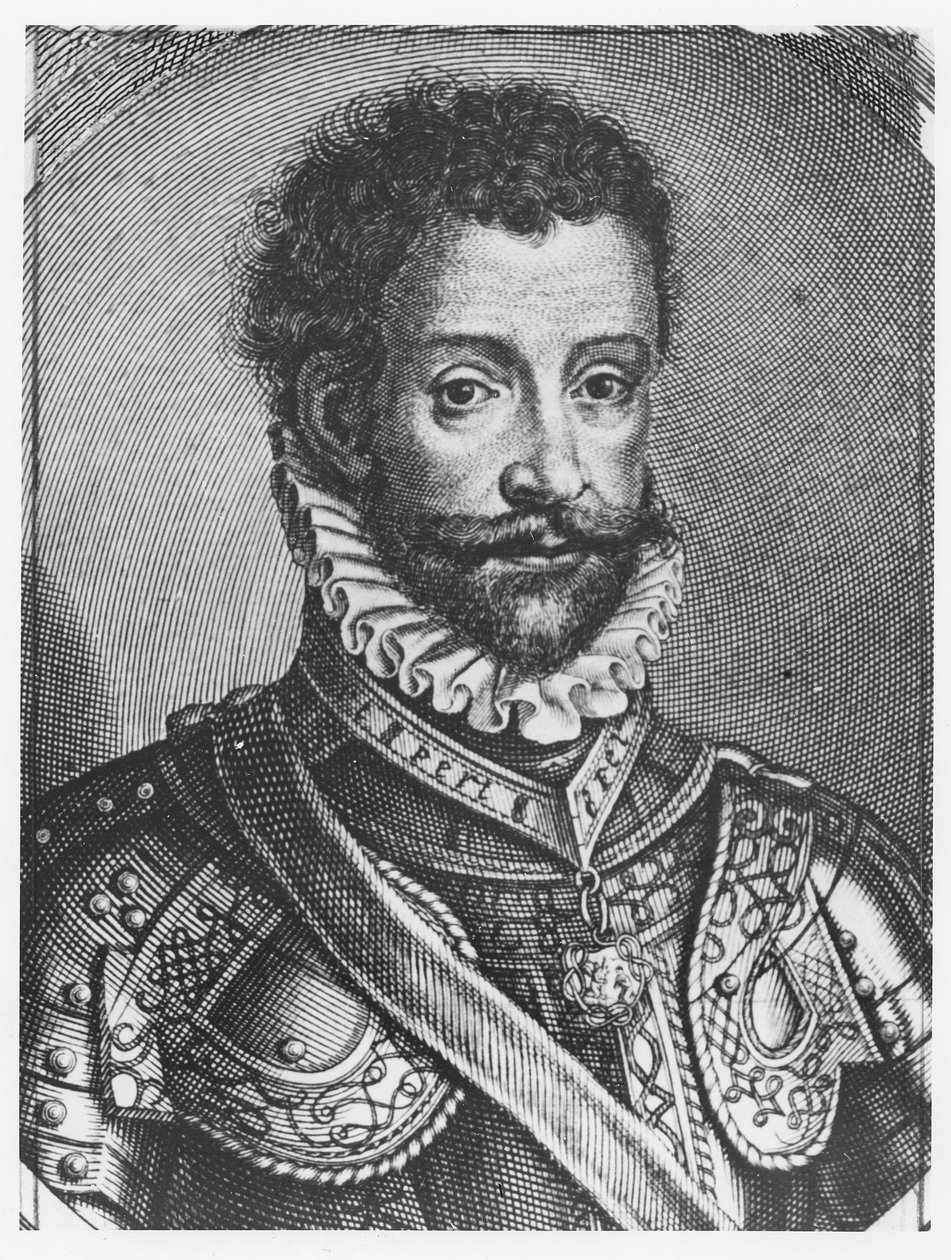 Emmanuel Philibert, książę Sabaudii (grawerowanie) autorstwa French School