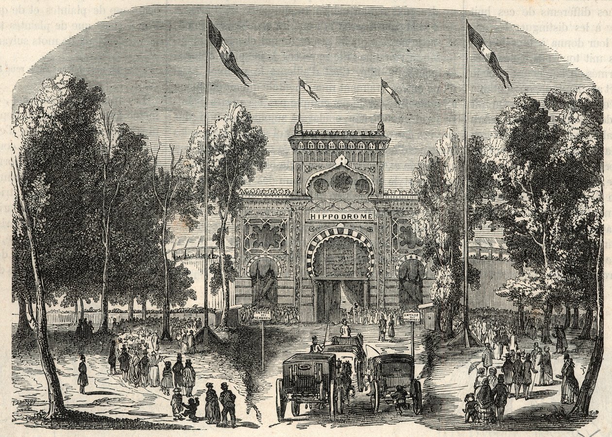 Grawerowanie w „Tableau-de-Paris” autorstwa Edmonda Texiera 1852 autorstwa French School