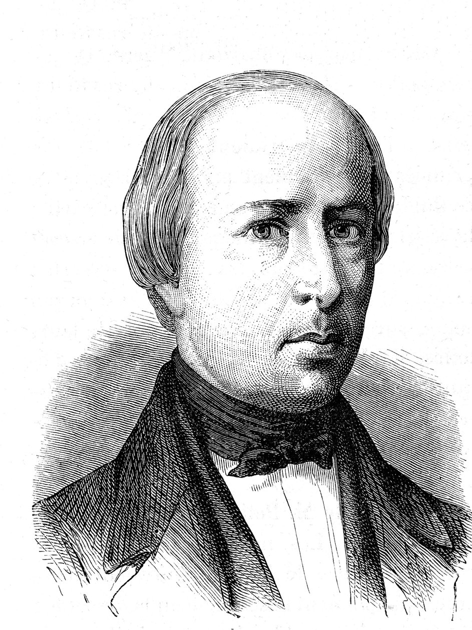 Ernest PETIN (1812-1879), francuski wynalazca balonów powietrznych. autorstwa French School