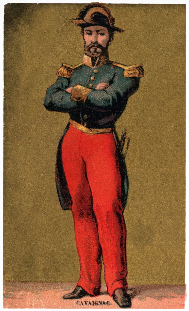 Eugene Cavaignac, ok. 1900 (druk) autorstwa French School
