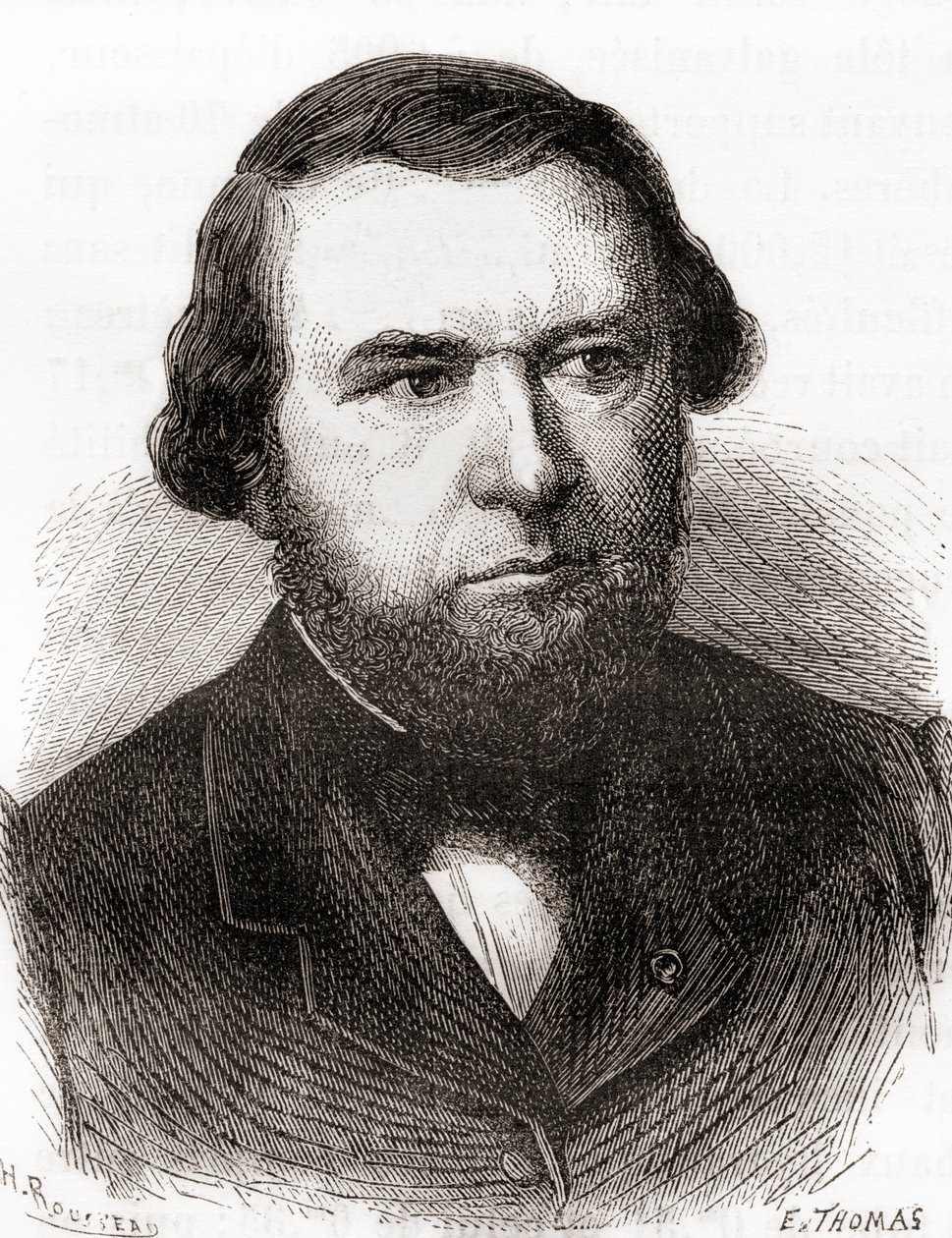 Eugène-Melchior Péligot, z „Les Merveilles de la Science”, opublikowany ok. 1870 r. (grafika) autorstwa French School