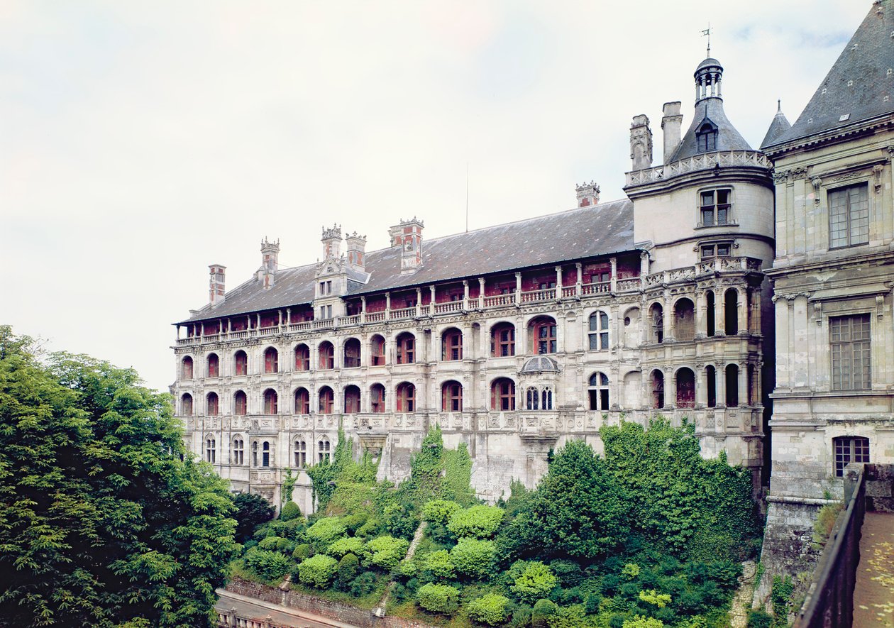 Zewnętrzna część Fasady Loges autorstwa French School
